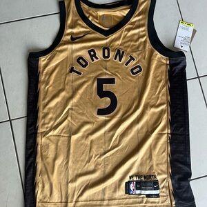 Isiah Quickley ‘City Edition’ Toronto Raptors jersey